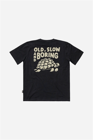 The Dudes Old Slow Boring T-shirt - Black